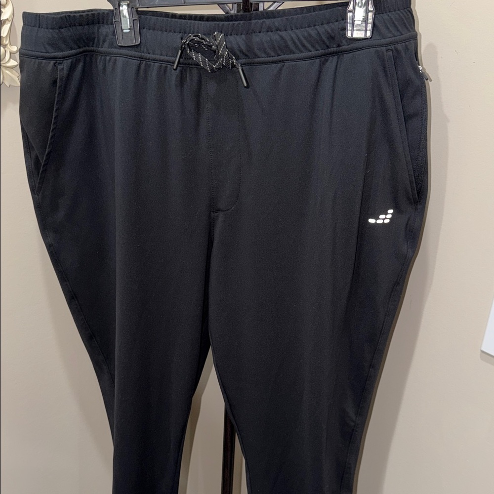 bcg Black Reflective Men's Joggers Butter soft